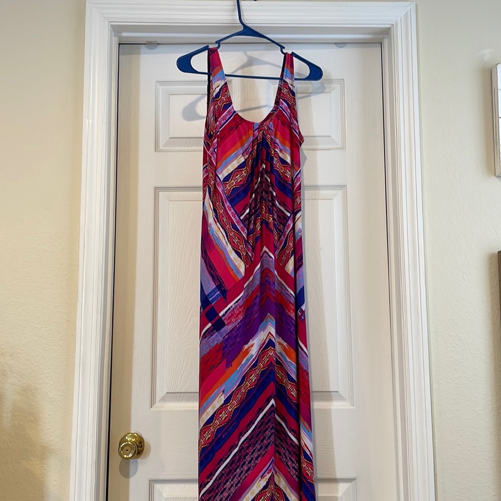 Multi color maxi dress